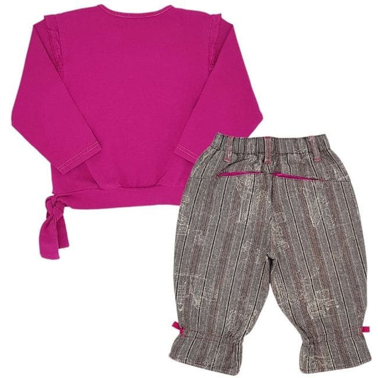 Ensemble rose DKNY bébé fille 12 mois