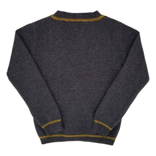 Gilet bébé garçon motif jacquard BLEU COMME GRIS 18 mois à manches longues