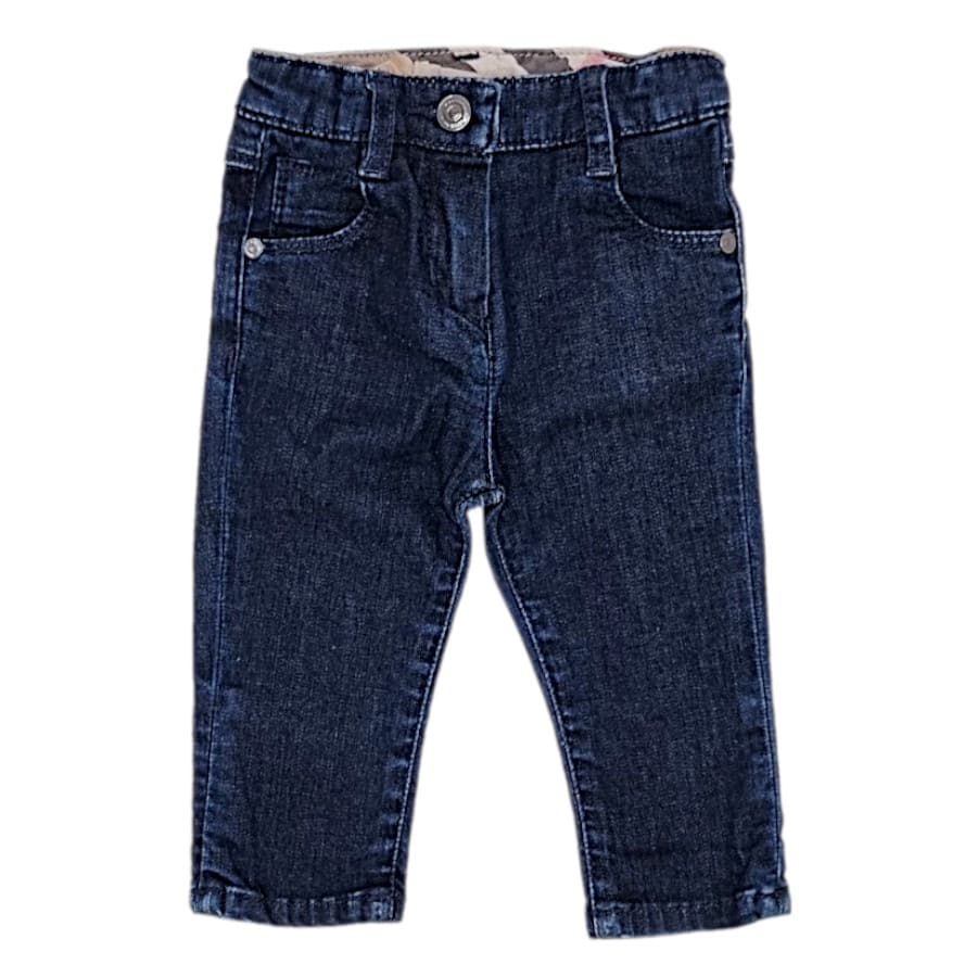 Jean BURBERRY bébé garçon 6 mois d'occasion en denim bleu brut