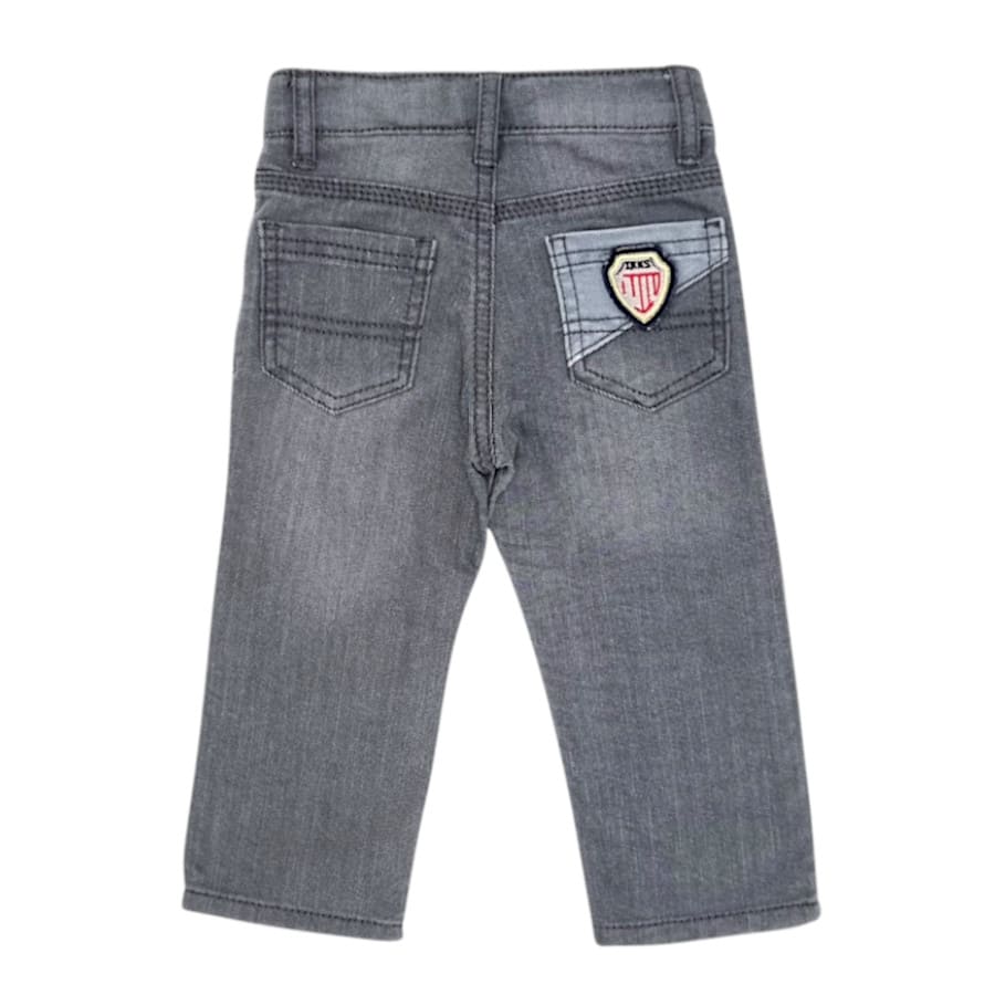 Jean gris IKKS bébé garçon 12 mois