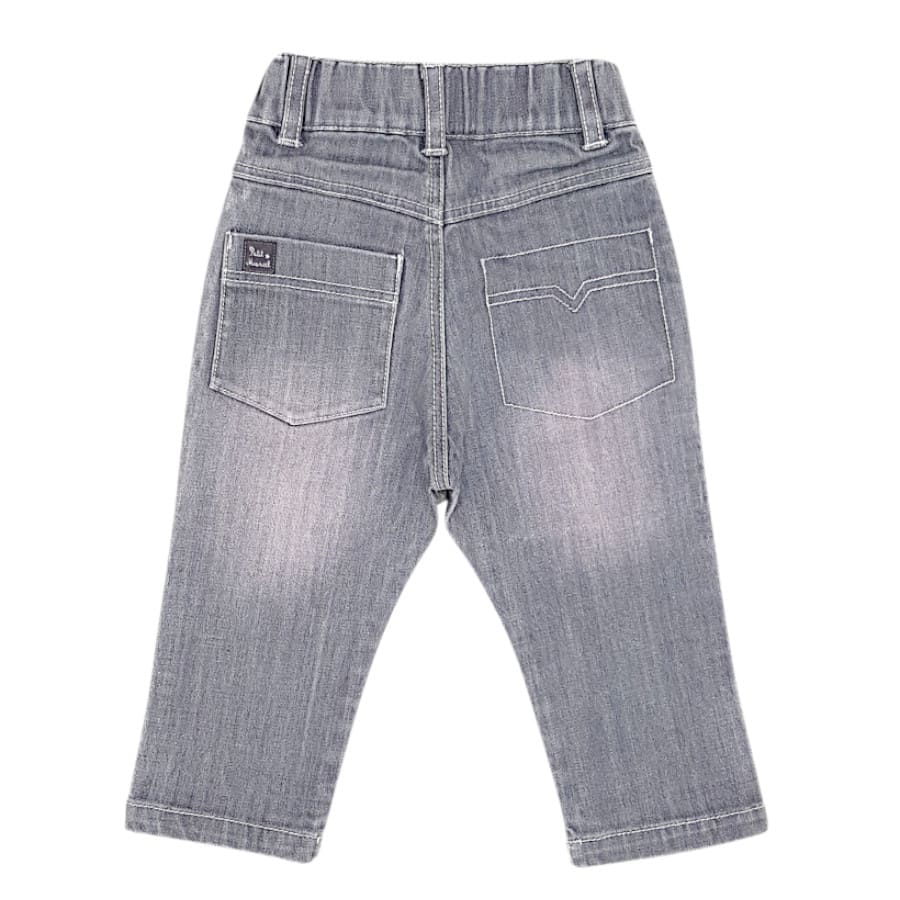 Jean gris MARCEL ET LÉON bébé garçon 12 mois