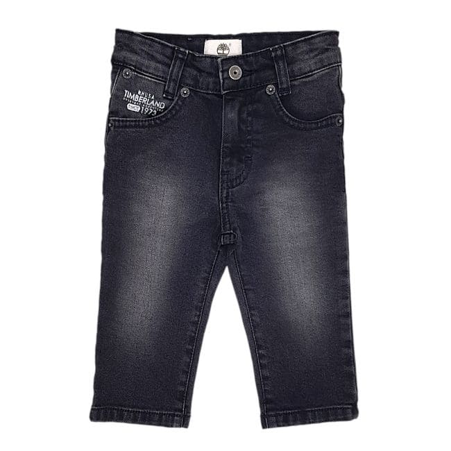 Jean slim bébé garçon noir, taille 9 mois, marque Timberland - seconde main premium
