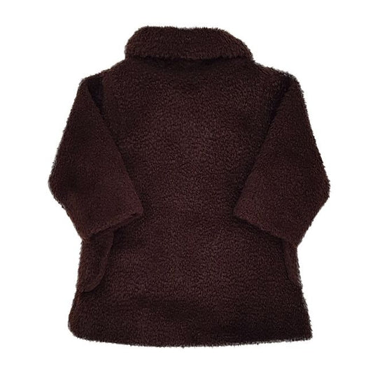Manteau bébé fille marron LILI GAUFRETTE 3 mois manches longues