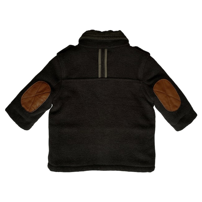 Manteau bébé TIMBERLAND kaki 6 mois avec coudières marron