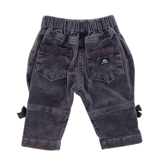 Pantalon gris LILI GAUFRETTE bébé fille 3 mois