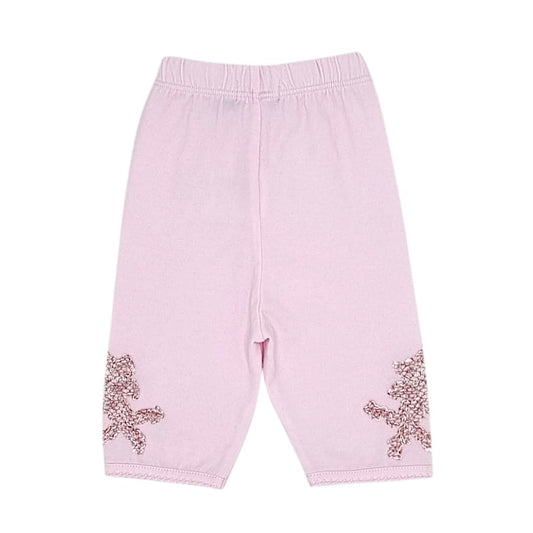 Pantalon rose LILI GAUFRETTE bébé fille 3 mois