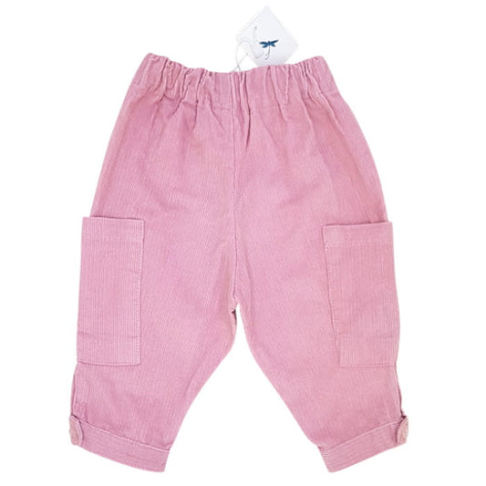 Pantalon rose Bleu comme Gris bébé fille 6 mois