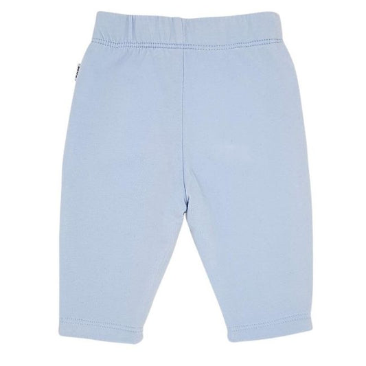 Pantalon jogging bébé garçon bleu réversible BOSS 1 mois à taille élastique