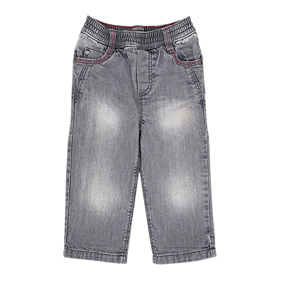 Pantalon IKKS bébé garçon 12 mois d'occasion en denim gris
