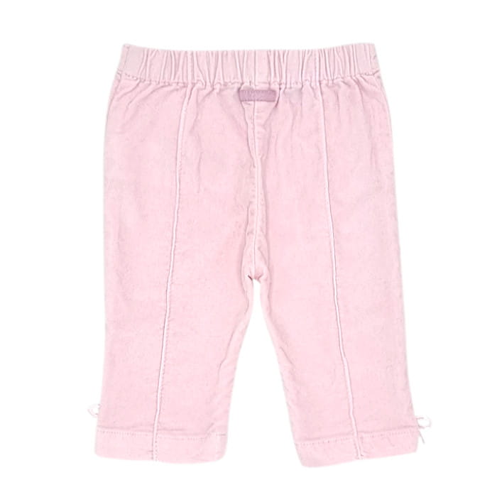 Pantalon rose Lili Gaufrette bébé fille 3 mois