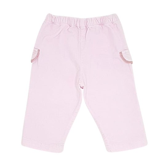 Pantalon rose LILI GAUFRETTE bébé fille 6 mois