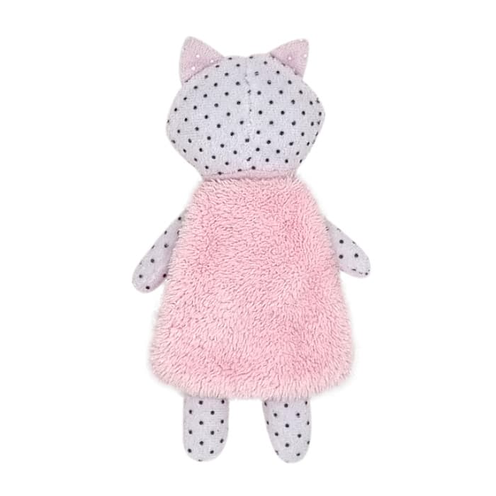 Peluche rose IKKS chat super-héros