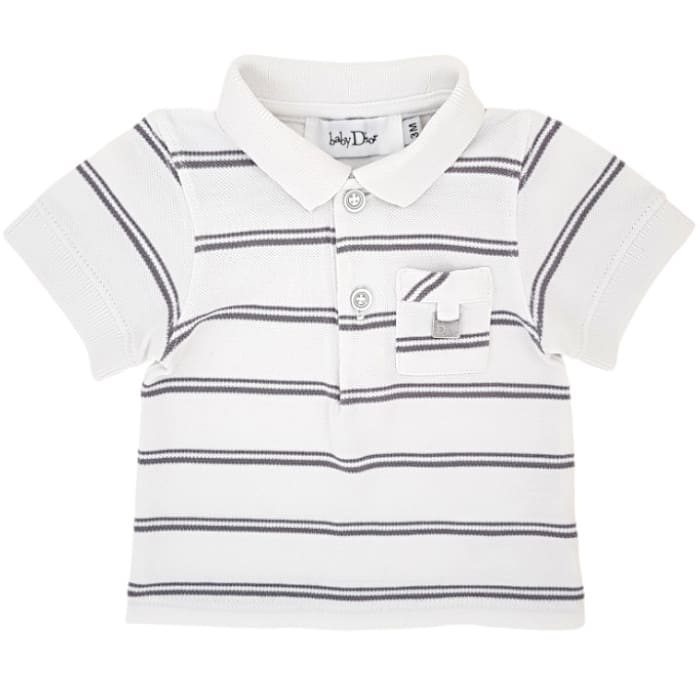 Polo bébé garçon occasion - BABY DIOR 3 mois à rayures