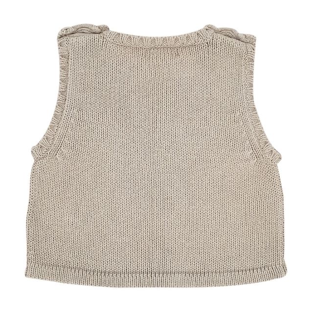 Pull sans manches bébé garçon beige TIMBERLAND 3 mois sans manches