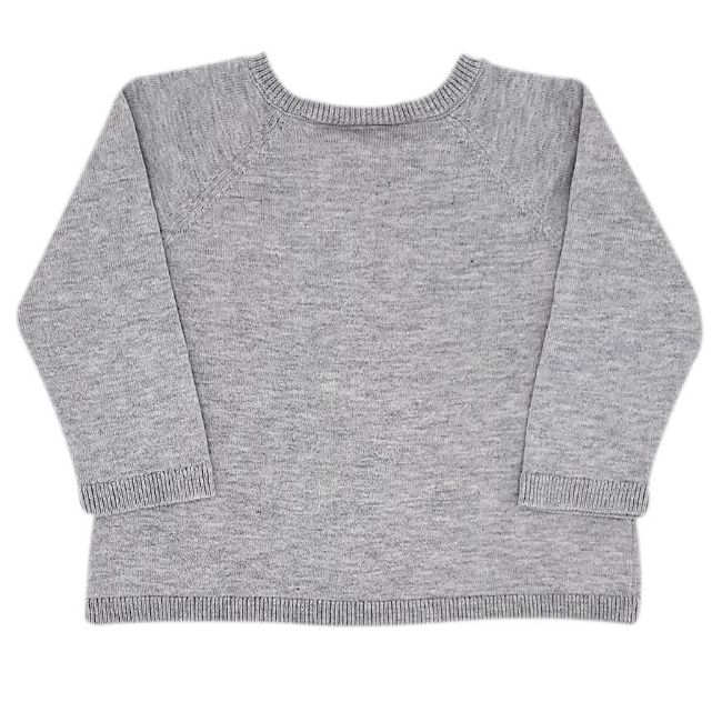 Pull bébé mixte gris BONPOINT 1 mois à manches longues