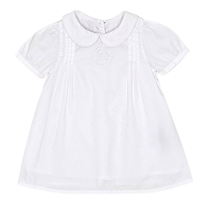 Robe Baby Dior seconde main 3 mois blanche cérémonie