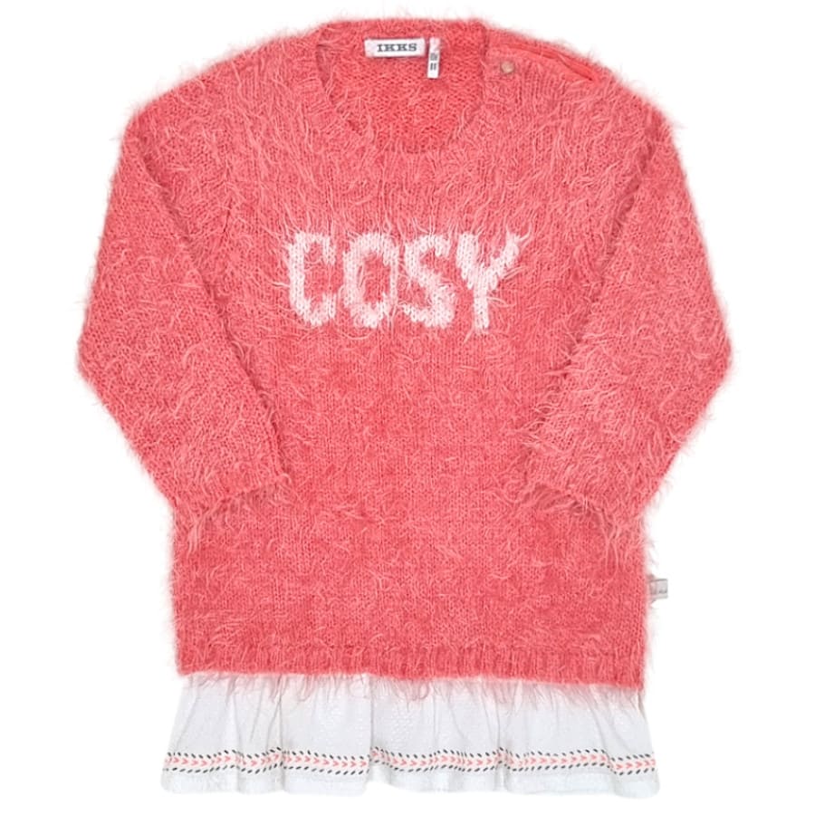 Robe IKKS bébé fille 18 mois seconde main corail