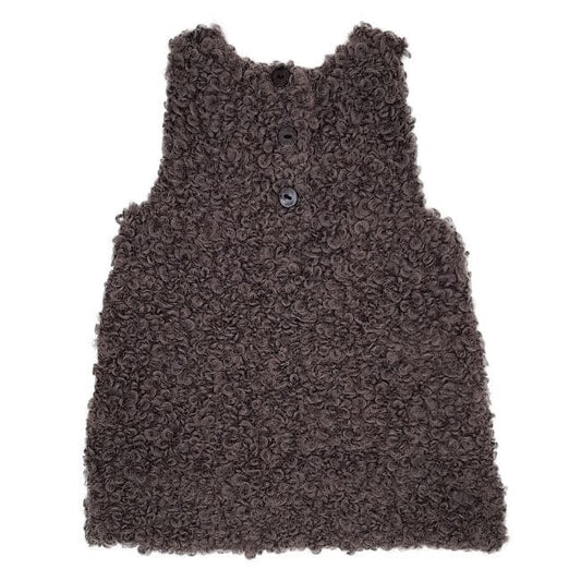 Robe marron LILI GAUFRETTE bébé fille 18 mois