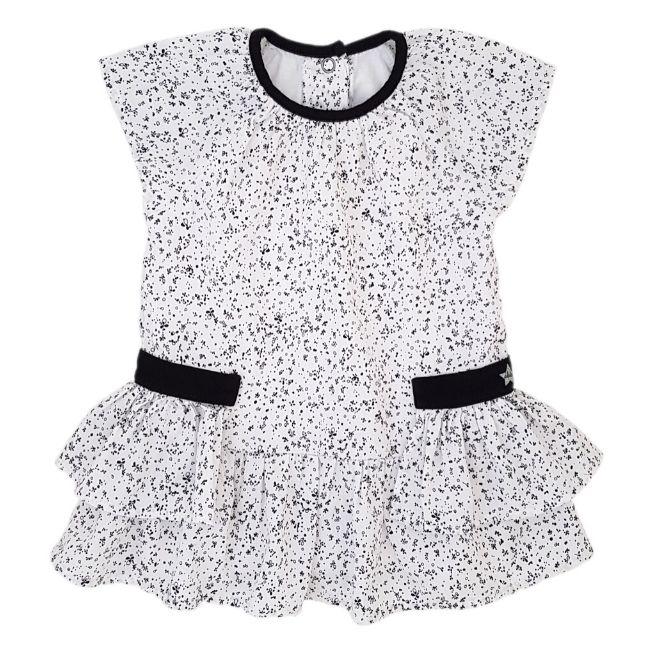 Robe bébé fille blanche occasion - IKKS 3 mois à volants