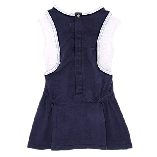 Robe bleue IKKS bébé fille 18 mois