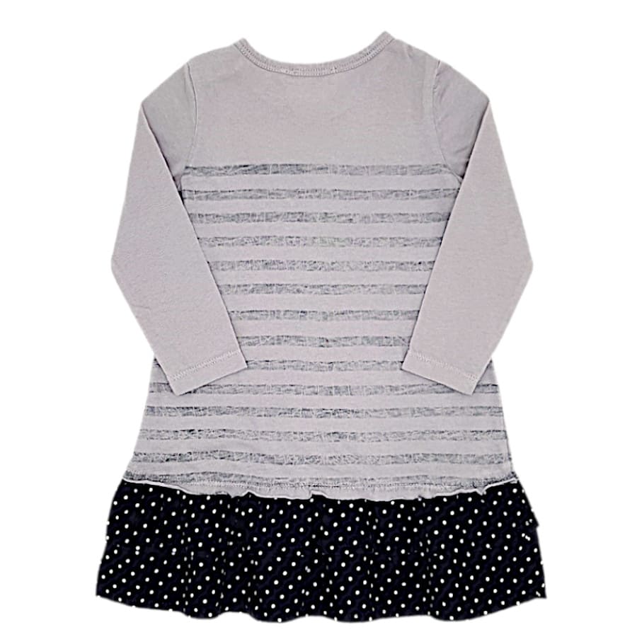 Robe grise IKKS bébé fille 18 mois