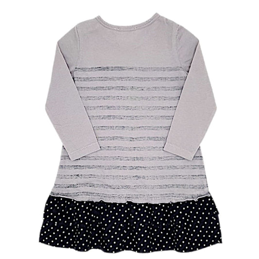 Robe grise IKKS bébé fille 18 mois