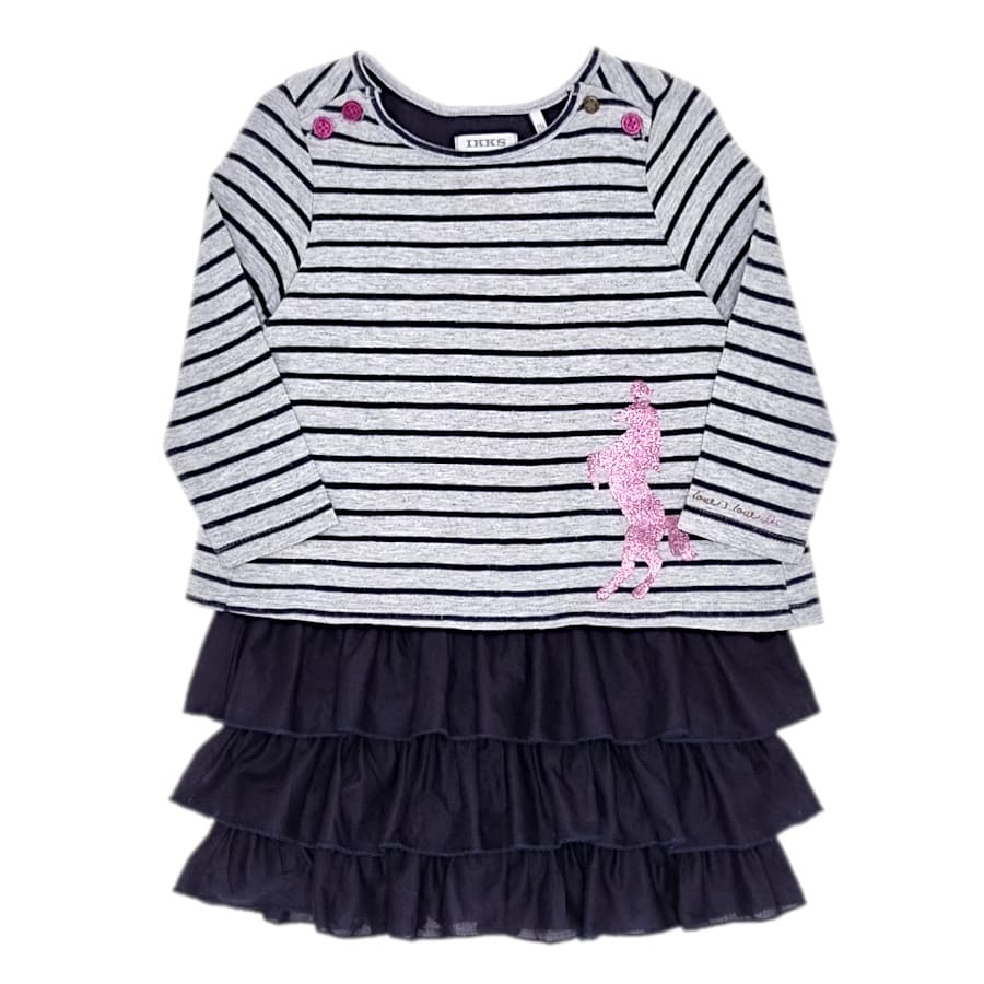 Robe IKKS bébé 12 mois seconde main trompe l'oeil