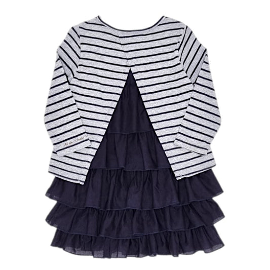 Robe grise IKKS bébé fille 12 mois
