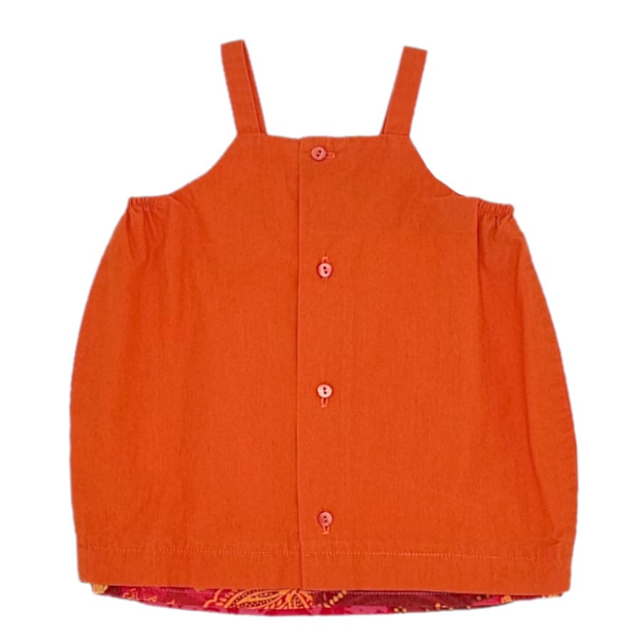 Robe orange KENZO JUNGLE bébé fille 6 mois