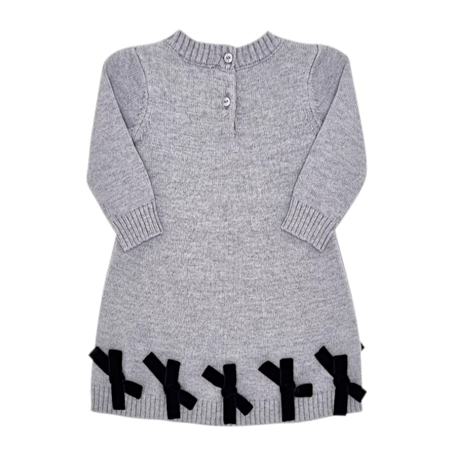 Robe grise LILI GAUFRETTE bébé 6 mois