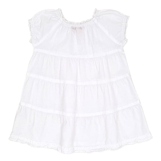 Robe blanche Bonpoint bébé fille 18 mois