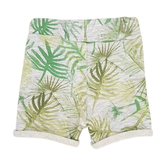 Short gris IKKS bébé garçon 3 mois imprimé tropical