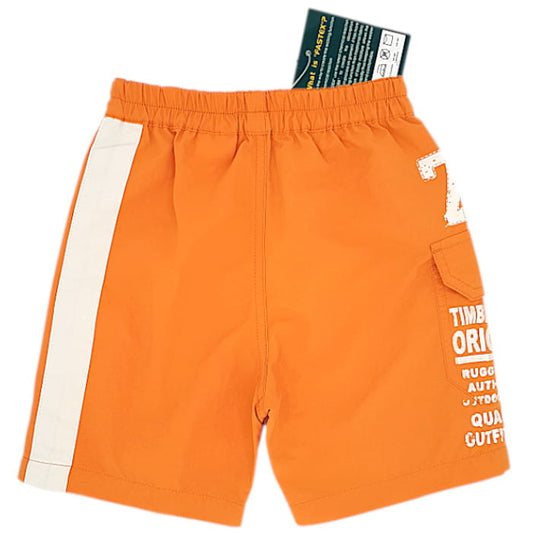 Short de bain orange bébé garçon TIMBERLAND 12 mois