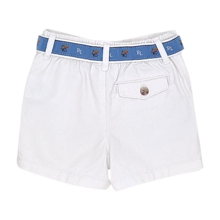 Short blanc Ralph Lauren bébé garçon 3 mois