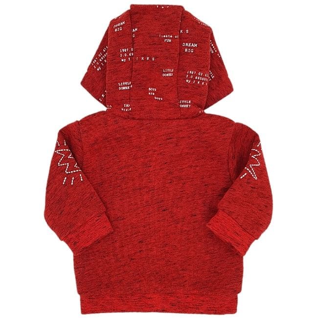 Sweat rouge IKKS bébé garçon 3 mois