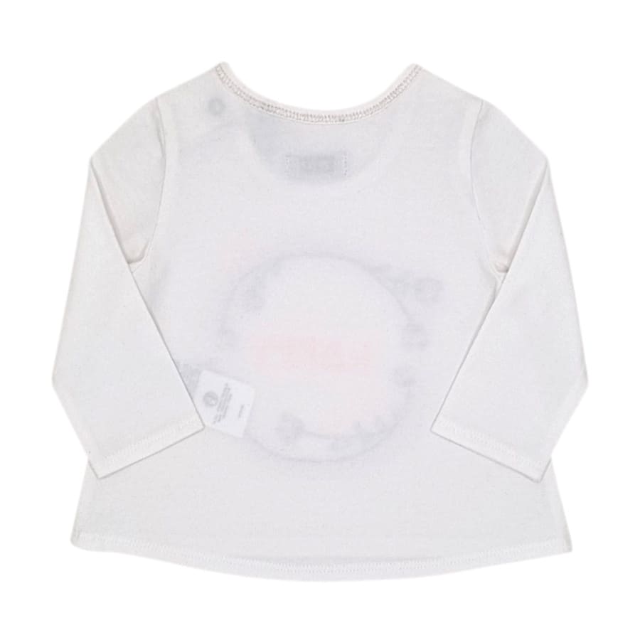 Tee-shirt écru IKKS bébé fille 3 mois
