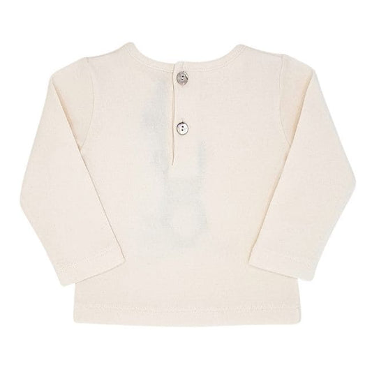 Tee-shirt jaune pastel bébé fille 3 mois LILI GAUFRETTE