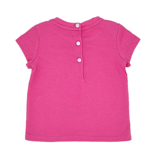 Tee-shirt rose RALPH LAUREN bébé fille 3 mois