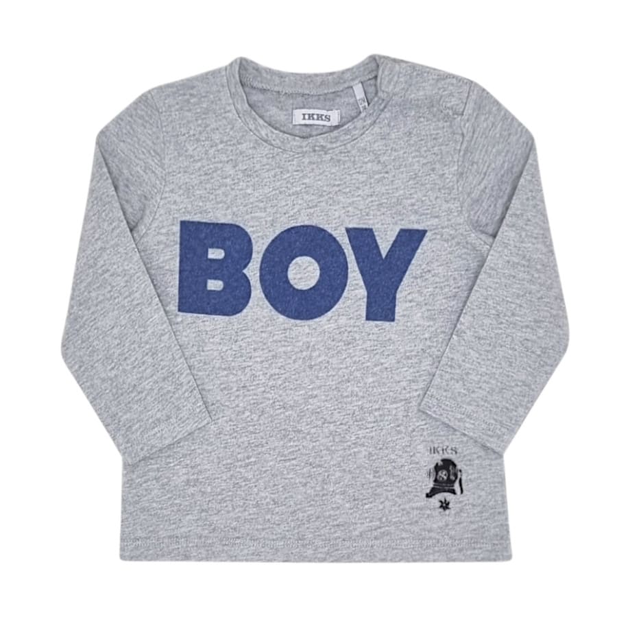 Vêtement IKKS bébé seconde main - Tee-shirt garçon 12 mois à message