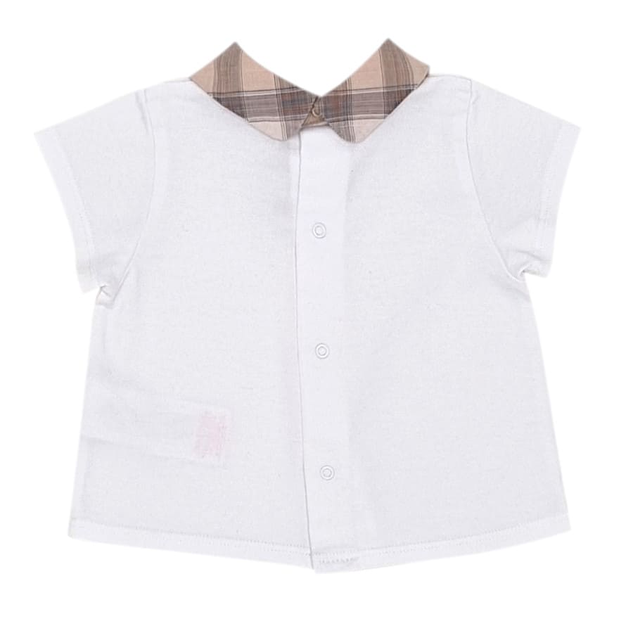 Tee-shirt blanc BURBERRY bébé 3 mois
