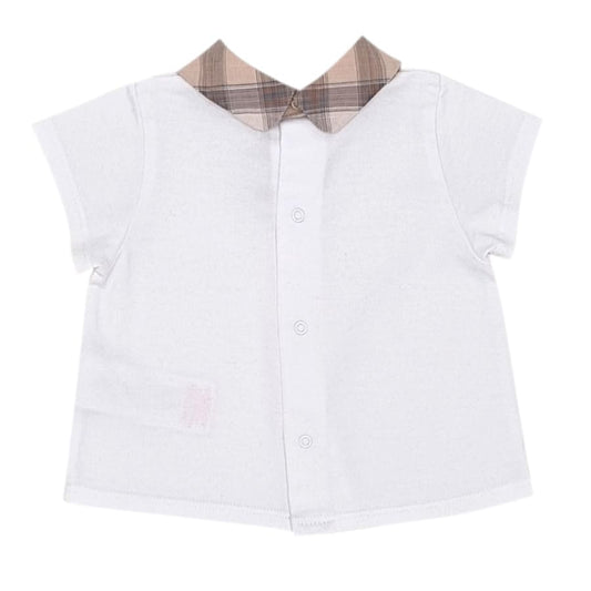 Tee-shirt blanc BURBERRY bébé 3 mois