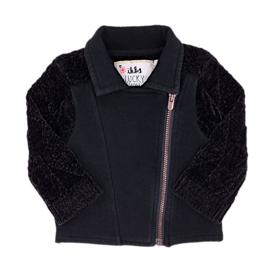 Ikks Manteau Noir Bebe Fille Veste Bébé Fille IKKS 18 Mois