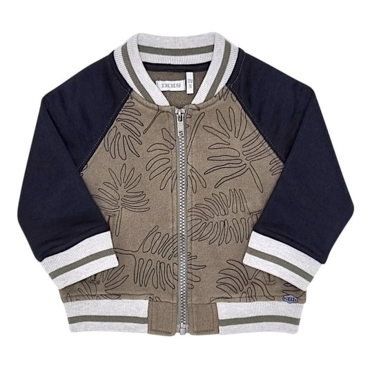 Veste bébé garçon en tricot bleu, taille 12 mois, marque IKKS - seconde main premium