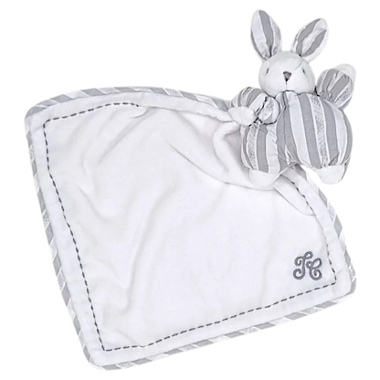 Doudou bébé mixte blanc/gris Augustin le lapin 1977, taille unique, marque Tartine et Chocolat - seconde main haut de gamme