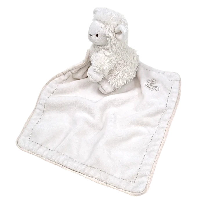 Doudou bébé mixte écru Edmond le mouton, taille unique, marque Tartine et Chocolat - seconde main haut de gamme