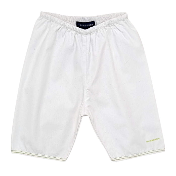 Bermuda blanc coton