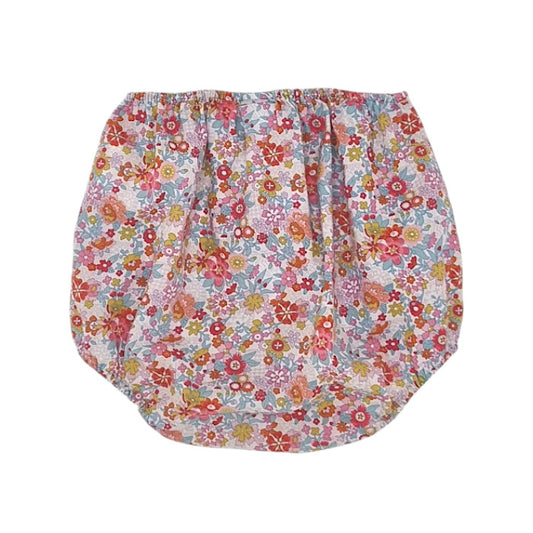 Bloomer bébé multicolore en tissu Liberty Bonton, vue de dos, fille 18 mois