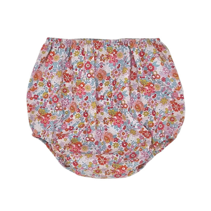 Bloomer bébé fille Bonton, multicolore en tissu Liberty, taille 18 mois, seconde main haut de gamme, vue de face