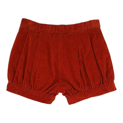 Bloomer bébé rouille en velours Jacadi, vue de dos, fille 24 mois