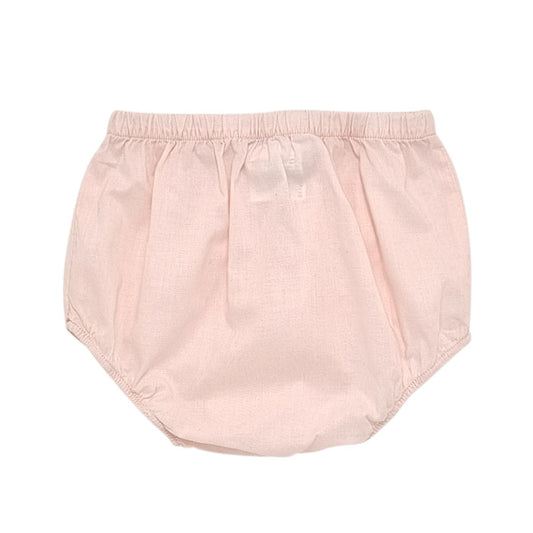 Bloomer bébé rose en coton Jacadi, vue de dos, fille 6 mois